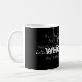 Jag är någon som John 3.16 Bible Verse Quote Kaffemugg