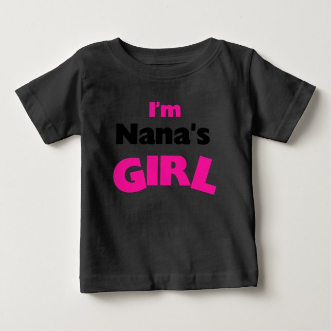 Jag är Nanas flicka T Shirt (Framsida)