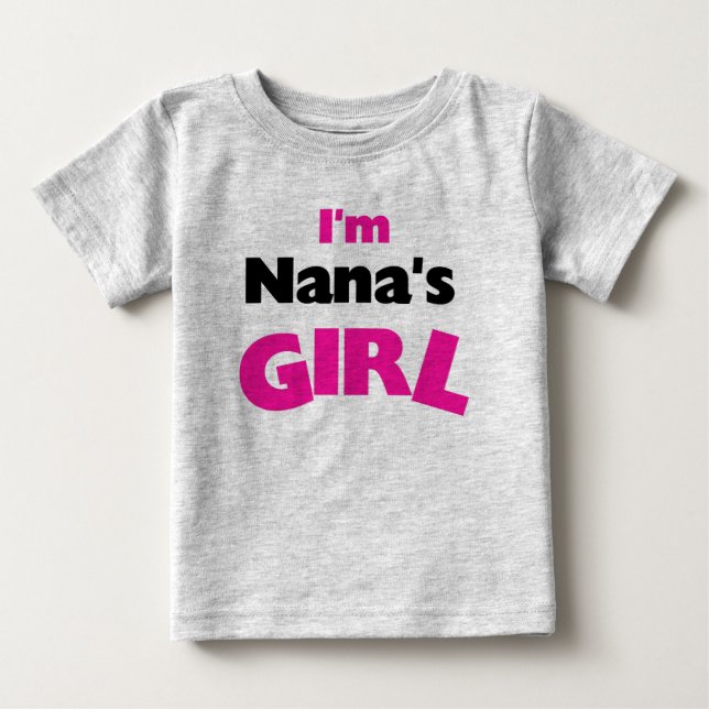 Jag är Nanas flicka Tee (Framsida)