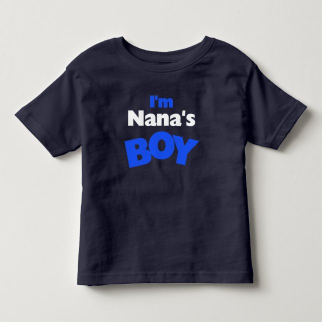 Jag är Nanas pojke T Shirt (Framsida)