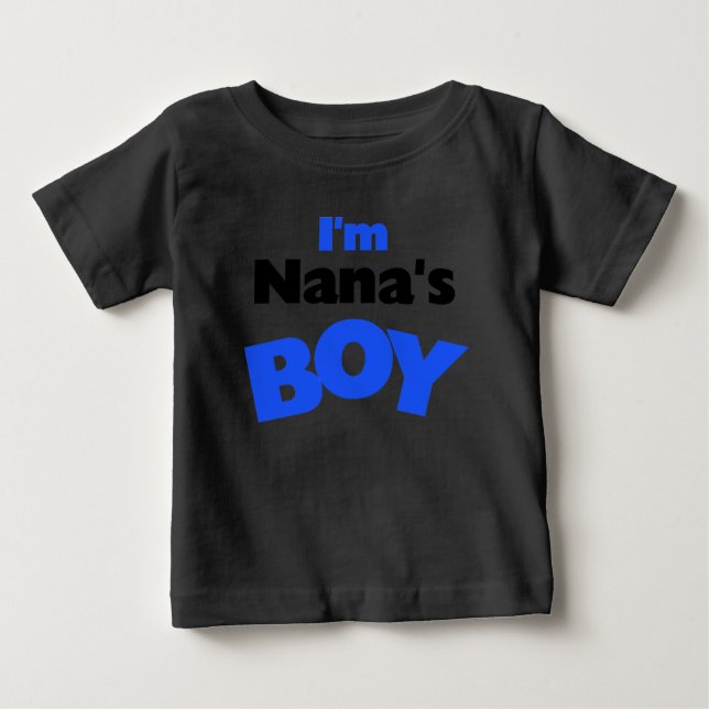 Jag är Nanas pojke T-shirt (Framsida)