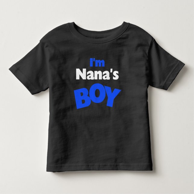 Jag är Nanas pojke Tee Shirt (Framsida)