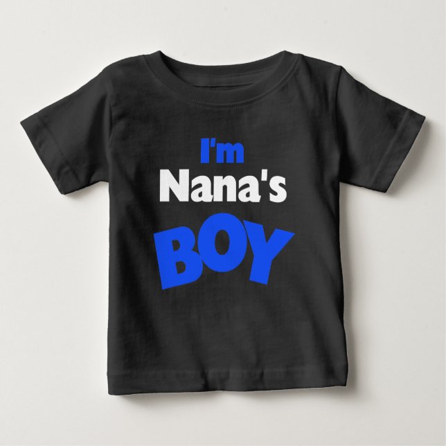 Jag är Nanas pojke Tee Shirt (Framsida)