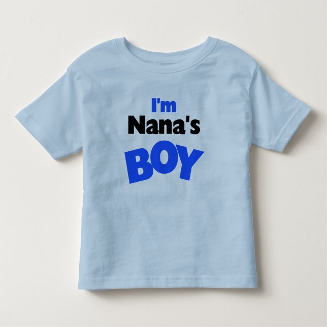 Jag är Nanas pojke Tee Shirt (Framsida)