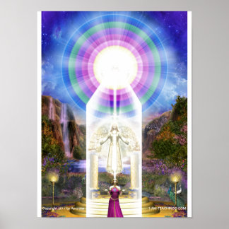 Jag är närvarande, av Amoraea Poster