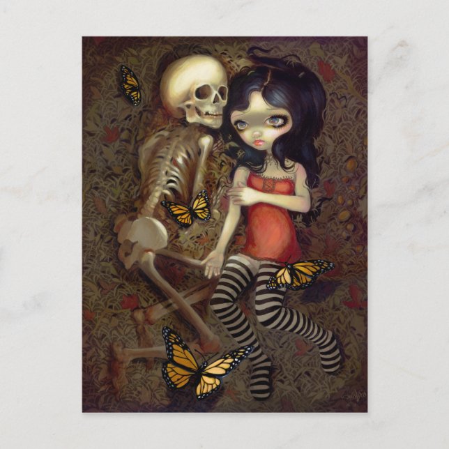 "Jag är nästan med dig" vykort (Framsida)