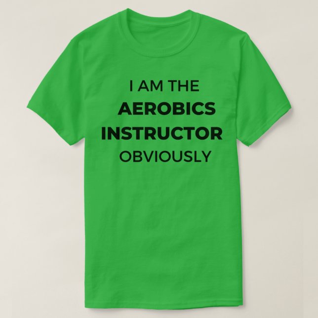 Jag är naturligtvis flygplansinstruktör t shirt (Design framsida)