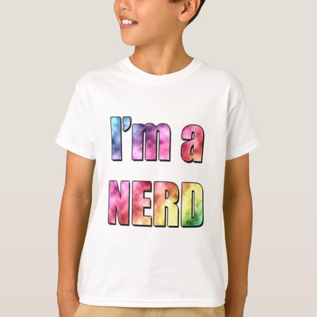 Jag är NERD T-shirt (Framsida)