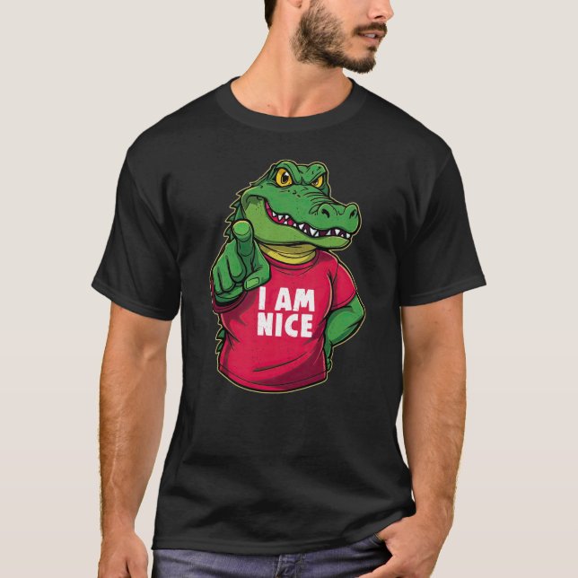 JAG ÄR NICE T SHIRT (Framsida)