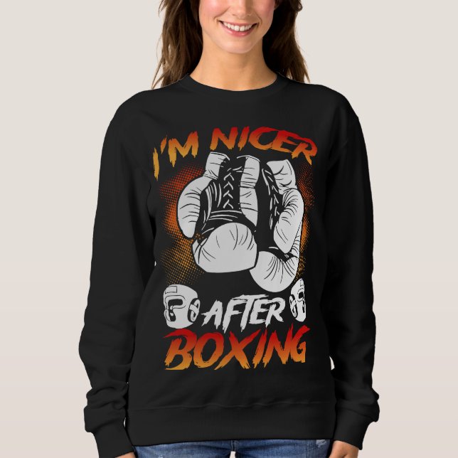 Jag är Nicer efter Boxing Boxing T Shirt (Framsida)