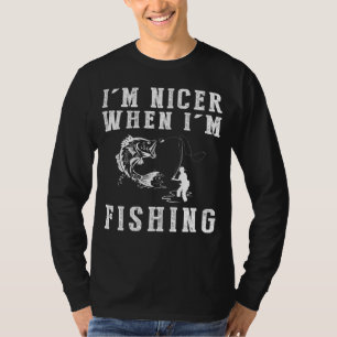 Jag är Nicer när jag fiskar på Lee Tee