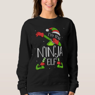 Jag är Ninja Elf Dabbing Jultomten Julafton for Fa T Shirt