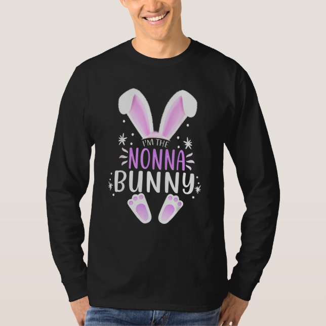 Jag är Nna Bunny Påsk Dag-familjematchen T Shirt (Framsida)