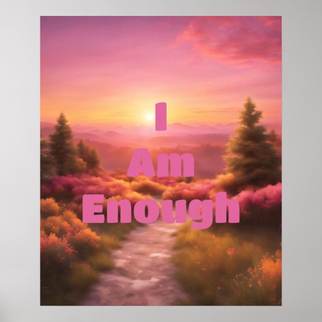 Jag är nog med soluppgång Poster (Framsidan)