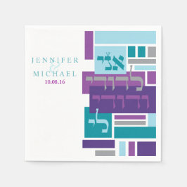 JAG ÄR NÖJD. PAPPERSSERVETT