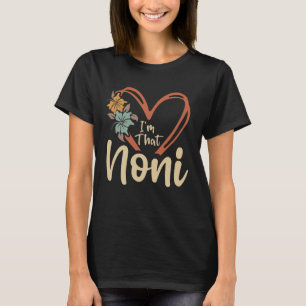 Jag är Noni Funny Grandma-julen T Shirt