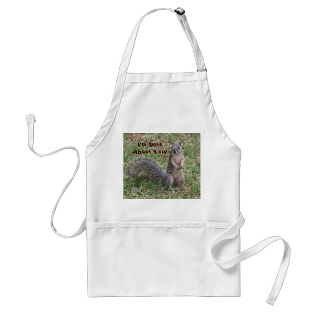 Jag är Nöt om dig Apron Förkläde (Framsidan)