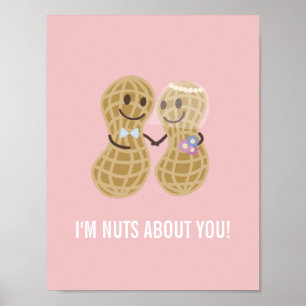 Jag är Nöt om dig, Kärlek citat Poster