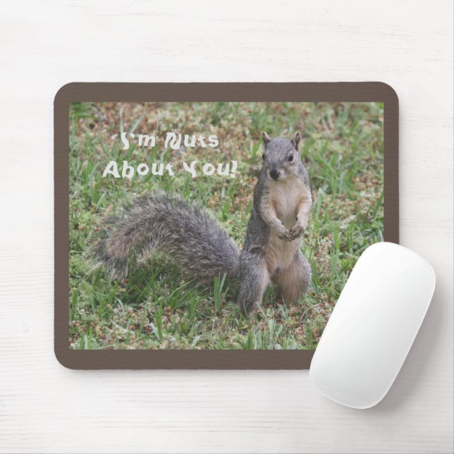 Jag är Nöt om dig Mousepad Musmatta (Med mus)