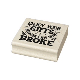 Jag är nu Fattig Stämpel