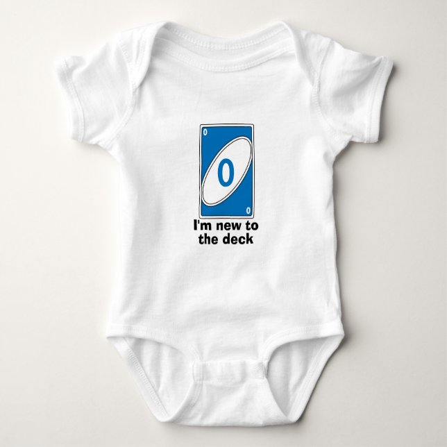 Jag är ny till dekan | Funny Baby Costume w/Family T Shirt (Framsida)