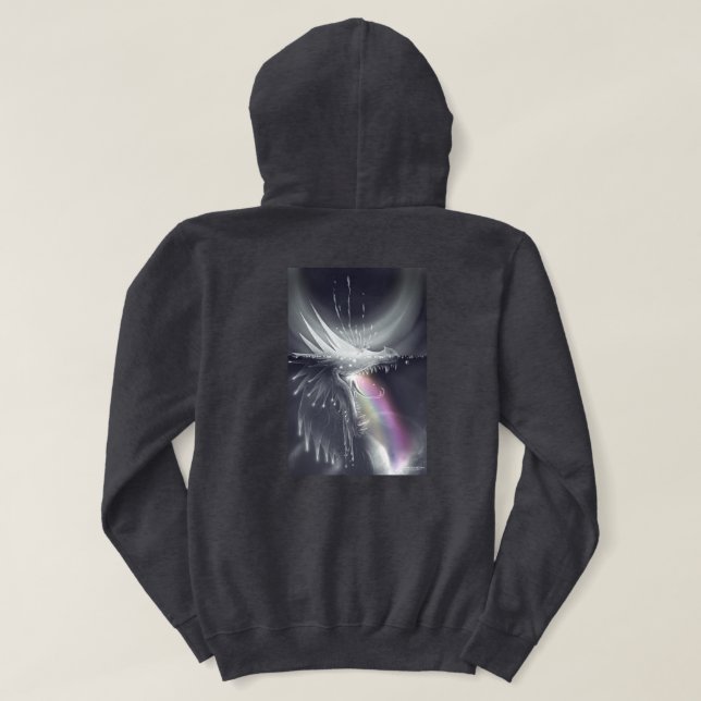 Jag är okej hoodie (Design baksida)