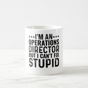 Jag är operationschef men jag kan inte laga Stupid Kaffemugg