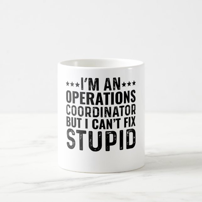 Jag är operationssamordnare, men jag kan inte fixa kaffemugg (Center)