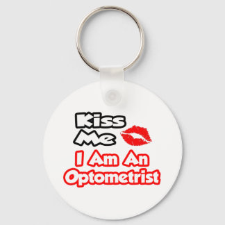 Jag är optometrist. nyckelring
