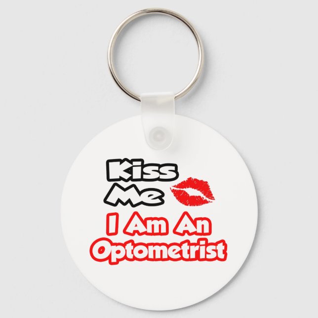 Jag är optometrist. nyckelring (Framsida)
