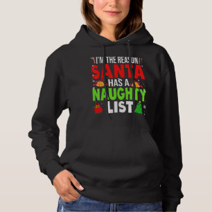 Jag är orsaken till att jultomten har en stygg jul t shirt