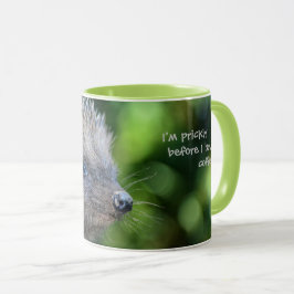 Jag är otrevlig innan jag har kaffe mugg