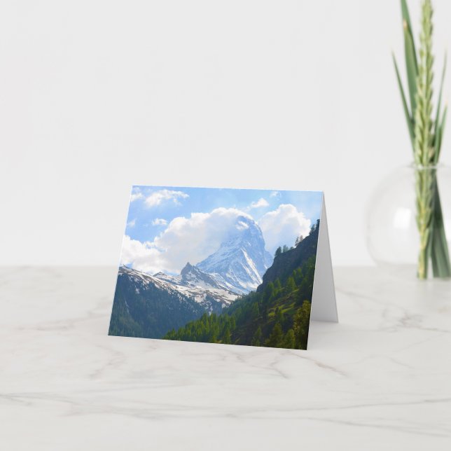 Jag är ovanpå hälsning i världen kort (Framsida)