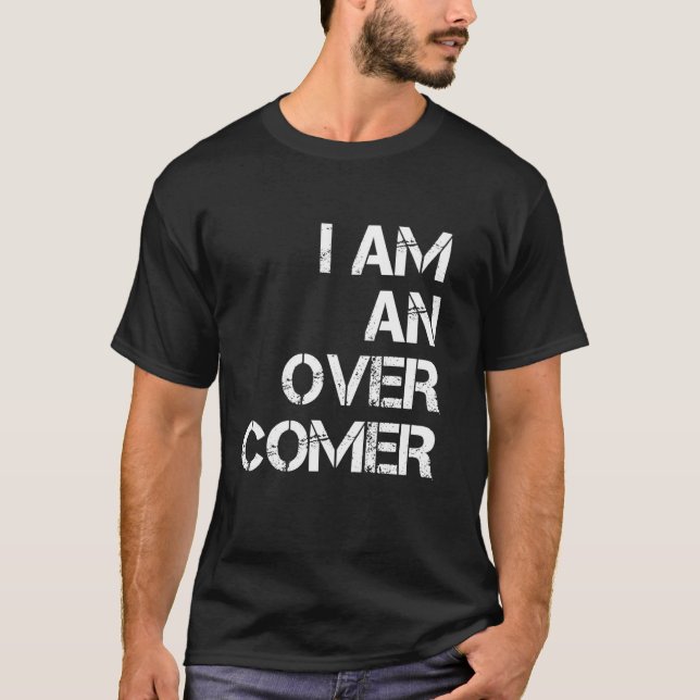 Jag är överkomlig t shirt (Framsida)