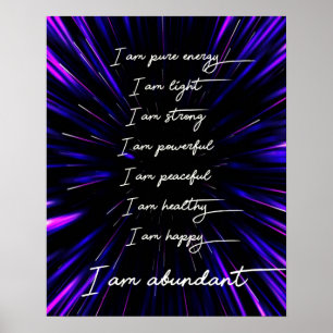 Jag är överväldigande positiv. poster