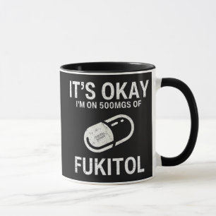 Jag är på 500 mg Fukitol. Mugg