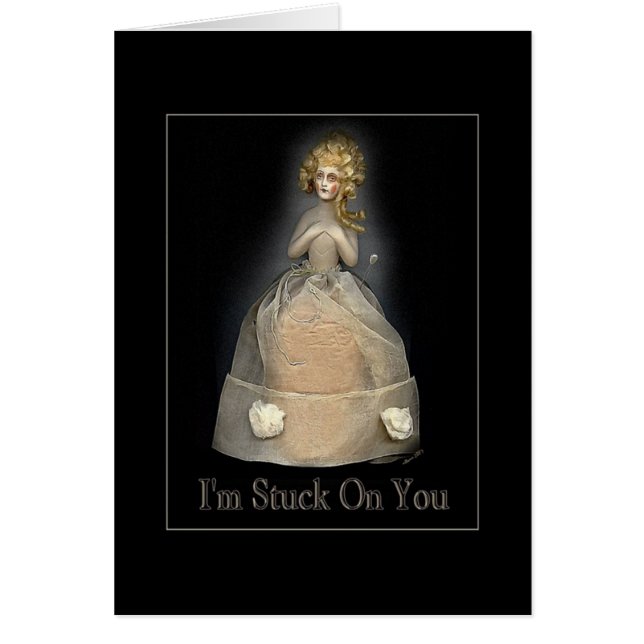 Jag är på dig hälsningskort (Framsidan)