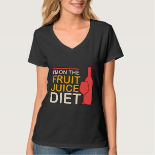 Jag är på fruktjuicedieten Vin 72 T Shirt