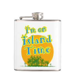 Jag är på Island Time Fickplunta