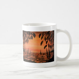 Jag är på Island Time Kaffemugg