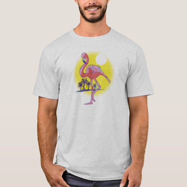 Jag är på Island Time! T-shirt (Framsida)