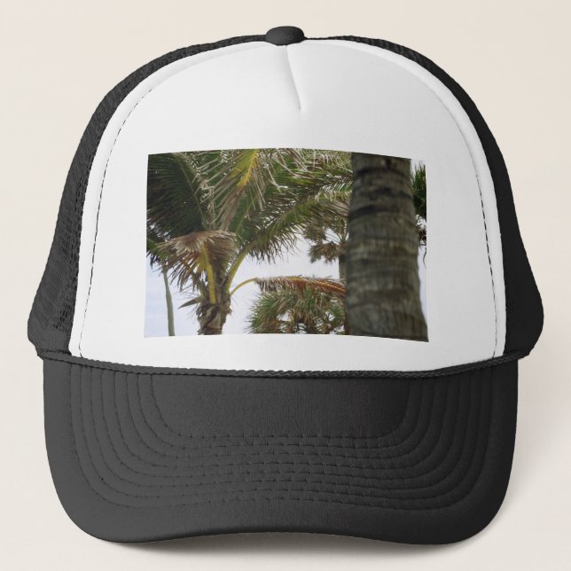 Jag är på Island Time! Truckerkeps (Framsida)