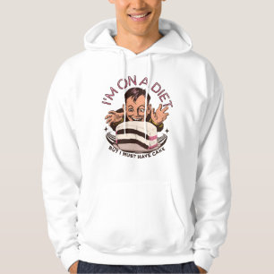 Jag är på kosten men måste ha kummel hoodie