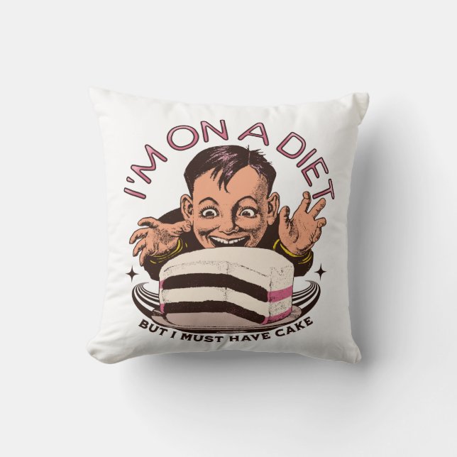 Jag är på kosten men måste ha kummel kudde (Framsida)