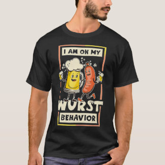 Jag är på mitt västerländska beteende, Oktoberfest T Shirt