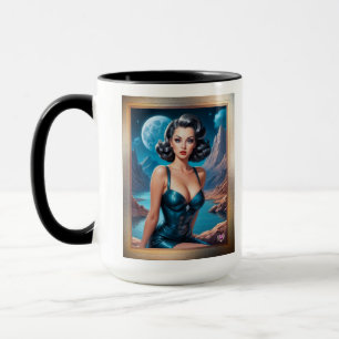 Jag är på Vacation AI Concept Art av Xzendor7 Mugg