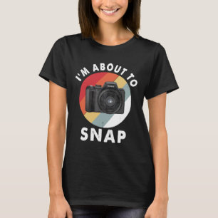 Jag är på väg att fästa fotografiet C T Shirt