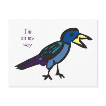 Jag är på väg lilla fågel