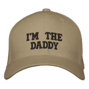Jag är pappa Anpassningsbar Baseball Cap Broderad Keps