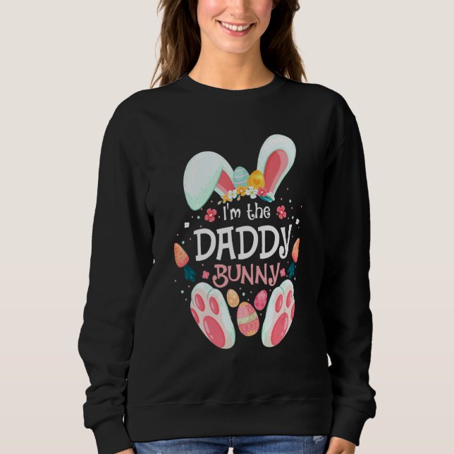 Jag är pappa Bunny Matching Family Påsk Party C T Shirt (Framsida)